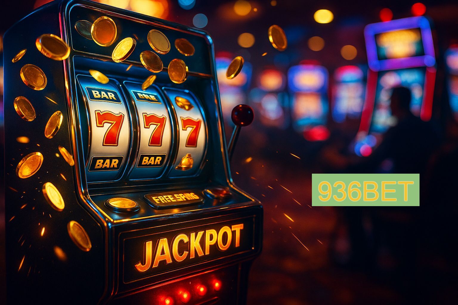 Diversos jogos de caça-níqueis